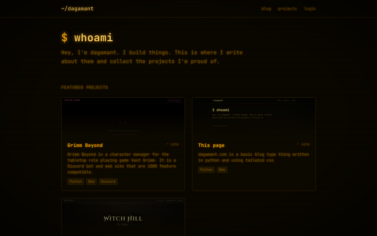 This page screenshot